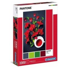 Clementoni Puzzle 1000 elementów Pantone Czerwony hibiskus