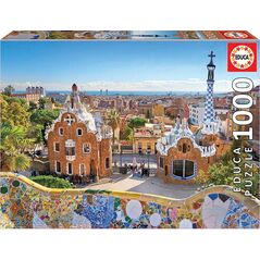 Educa Puzzle 1000 elementów Barcelona widok z parku Guell