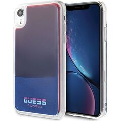 Guess Guess GUHCI61GLCRE iPhone Xr czerwony /red hard case California Glow in the dark uniwersalny