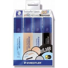 Staedtler Zakreślacz Classic Vintage 4 kolory