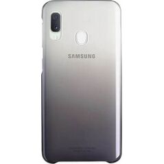 Samsung Etui Gradiation Cover Galaxy A20e czarne (EF-AA202CBEGWW)