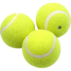 Aqua Nova PETNOVA PILKI TENIS.PISZCZACE 6CM 3SZT W ZESTAWIE TENNIS-SOUNDBALL-3 4146