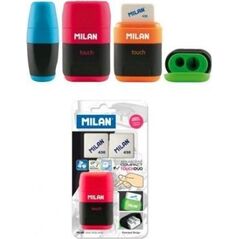 Milan Temperówko-gumka Compact mix +2 gumki 430 MILAN
