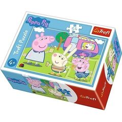 Trefl Puzzle 54 mini Wesoły dzień Świnki Peppy 4