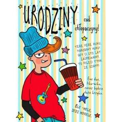 HENRY Karnet B6 Urodziny - Chłopak II