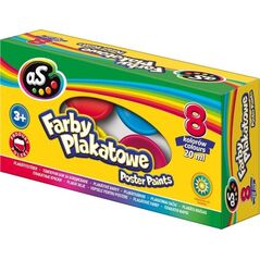 Astra Farby plakatowe 8 kolorów 20ml AS