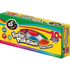 Astra Farby plakatowe 10 kolorów 20ml AS