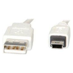 Kabel USB Value USB-A - miniUSB 3 m Biały (JAB-756670)