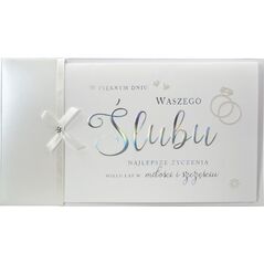 PASSION CARDS Karnet primus Ślub KPE-0113