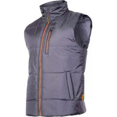 Lahti Pro Bezrękawnik Ocieplany Szaro-pomarańczowy, 2xl (L4130905)