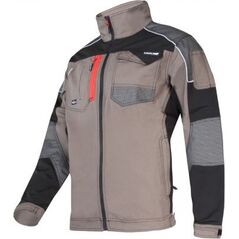Lahti Pro Bluza khaki-czarna ze wstawkami ze stretchu 2XL (L4041005)