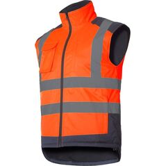 Lahti Pro KAMIZELKA OSTRZEGAWCZA DWUSTRONNA, POMAR., "2XL", CE, LAHTI