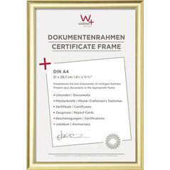Ramka Walther Trendstyle 21x29,7 Resin gold DIN A4