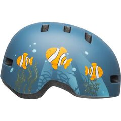 Bell Kask dziecięcy Lil Ripper clown fish matte gray blue r. S (48–55 cm) (BEL-7104366)