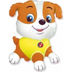 Flexmetal Balon foliowy Bulldog - 62 cm - 1 szt. uniwersalny