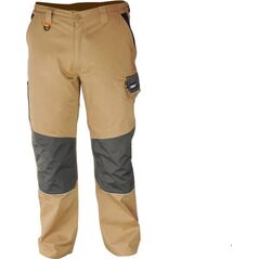 Dedra Spodnie ochronne XL/56, bawełna+elastan, 270g/m2 (BH42SP-XL)