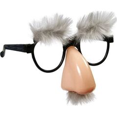 Gama Ewa Kraszek Okulary z nosem Profesorek siwy - 1 szt. uniwersalny