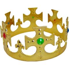 Gama Ewa Kraszek Korona Króla regulowana - złota - 1 szt. uniwersalny