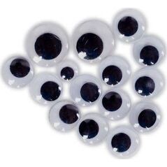BRE Ruchome oczka - 1 cm - 70 szt. uniwersalny