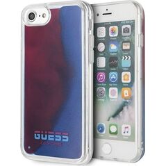Guess Guess GUHCI8GLCRE iPhone 7/8 czerwony /red hard case California Glow in the dark uniwersalny