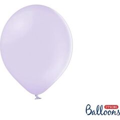 Party Deco Balony lateksowe, pastelowy jasny liliowy, 27 cm, 10 szt. uniwersalny