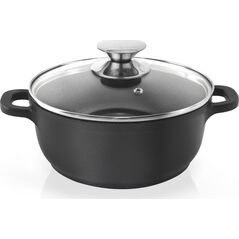 Orion Garnek GRANITOWY 24 cm indukcja GRANDE 4L ORION uniwersalny