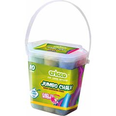 Cricco Kreda kolorowa Jumbo wiaderko 10szt CRICCO