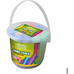 Cricco Kreda kolorowa Jumbo wiaderko 20szt CRICCO