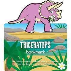 IF Zwierzęca zakładka do książki - Triceratops
