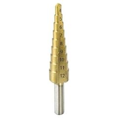 Wiertło Dedra stopniowe walcowe 7 4 5 6 10 11 12 8 9mm  (WMST0412)