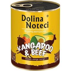 Dolina Noteci Dolina Noteci Premium Superfood Pies Kangur i wołowina puszka 400g