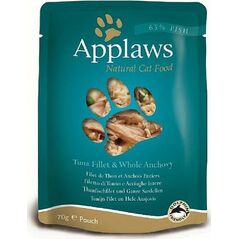 Applaws APPLAWS KOT sasz.70g TUŃCZYK ANCHOIS WODOROSTY /12