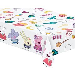 PROCOS Obrus urodzinowy Świnka Peppa - 120x180 cm - 1 szt. uniwersalny