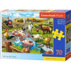 Castorland Puzzle 70 Life on the Farm CASTOR