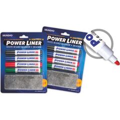 Mungyo Marker suchościeralny MA-4E 4 kolory + czyścik