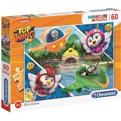 Clementoni Puzzle 60 elementów Super Kolor Ptasia Akademia