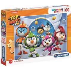 Clementoni Puzzle 60 elementów Super Kolor Ptasia Akademia