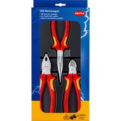 Knipex szczypce izolowane zestaw 3-sztuki (00 20 12)