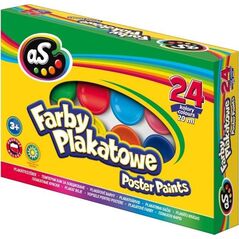 Astra Farby plakatowe 24 kolory 20ml AS