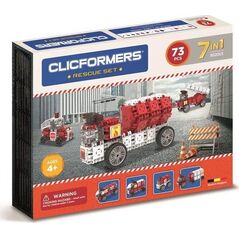 Clics Klocki CLICFORMERS 70el Straż Pożarna (802003)