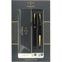 Parker ZESTAW PIÓRO WIECZNE+DŁUGOPIS URBAN CZARNY GT 2093381