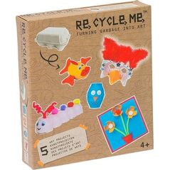 Re-Cycle-Me Zestaw Kreatywny. Maska Wenecka - 5 zabawek