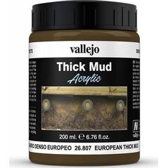 Vallejo Masa Thick Mud Textures 200ml Błoto europejskie