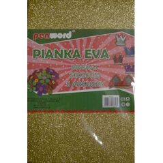 Polsirhurt Pianka eva 20x30 brokat złota a"5