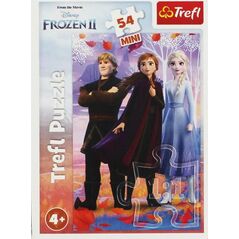 Trefl Puzzle 54 mini W świecie Anny i Elsy 3