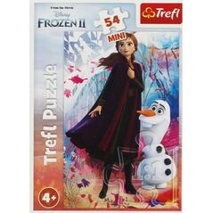 Trefl Puzzle 54 mini W świecie Anny i Elsy 1