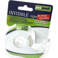 Polsirhurt Taśma invisible z obcinaczem, 18 mm x 33 m