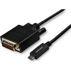 Kabel USB StarTech USB-C - DVI-D 3 m Czarny (CDP2DVI3MBNL)