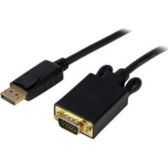 Kabel StarTech DisplayPort - D-Sub (VGA) 4.5m czarny (DP2VGAMM15B)