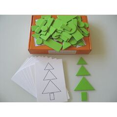 Arson Zestaw dydaktyczny. Układanki z figur geometrycz.
